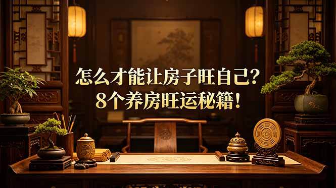 （19023期）付费文章：怎么才能让房子旺自己？8个养房旺运秘籍！-离锋创库