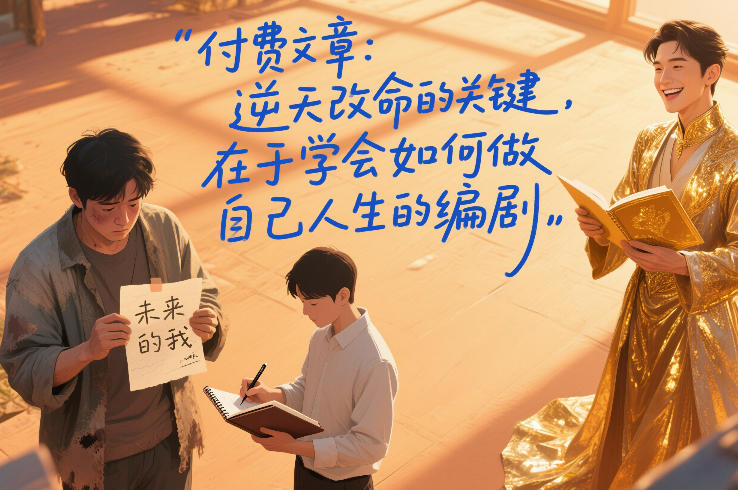 付费文章：逆天改命的关键，在于学会如何做自己人生的编剧-离锋创库