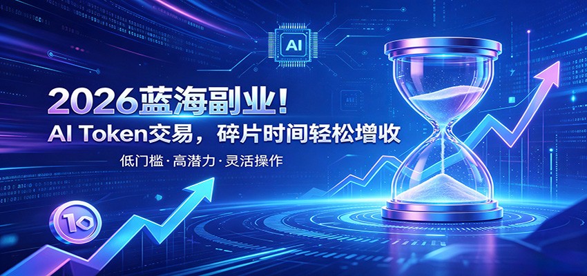 AI Token算力赛道！普通人可入局的数字副业，零门槛快速起步-离锋创库