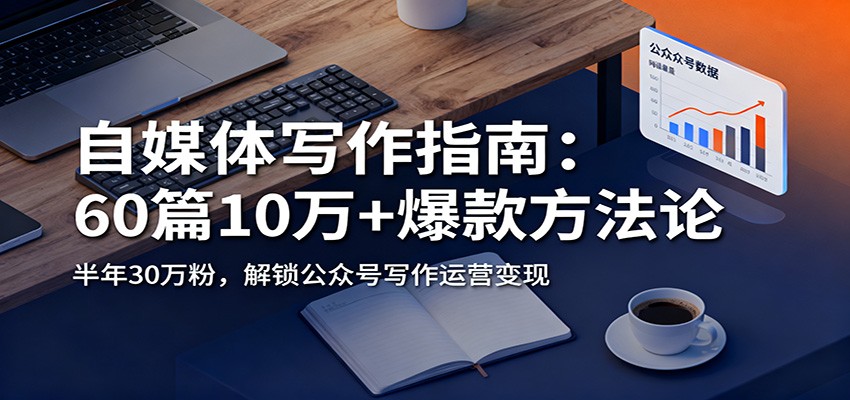 自媒体写作指南:60篇10万+爆款方法论,半年30万粉,解锁公众号写作运营变现-离锋创库