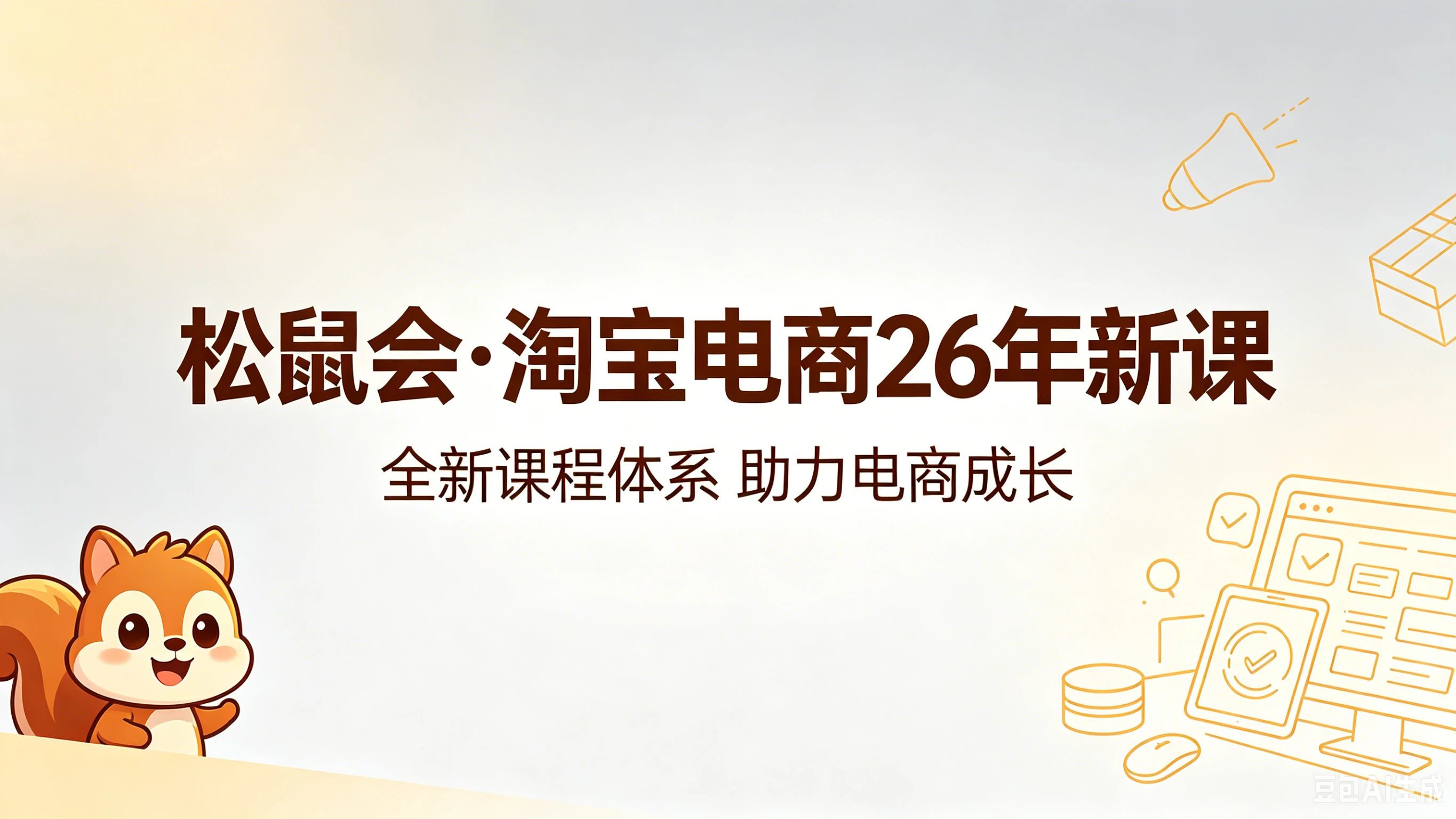 【精】松鼠会·淘宝电商26年5月新课(价值4980元)-离锋创库