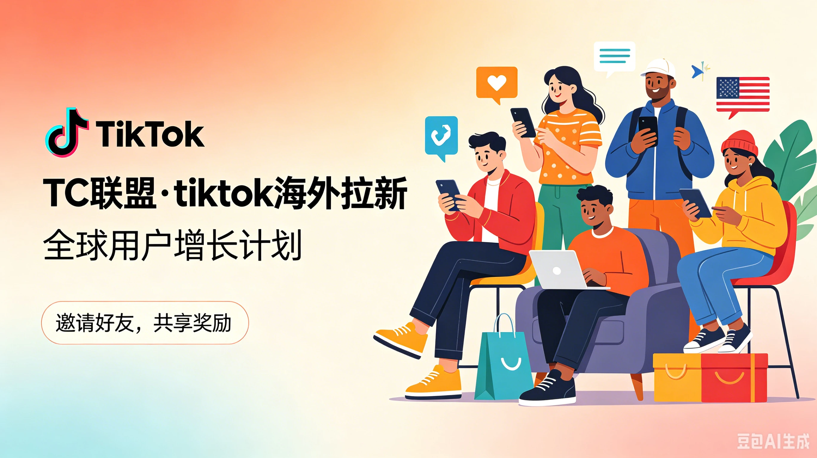 【精】Tc联盟·TikTok海外拉新项目-离锋创库