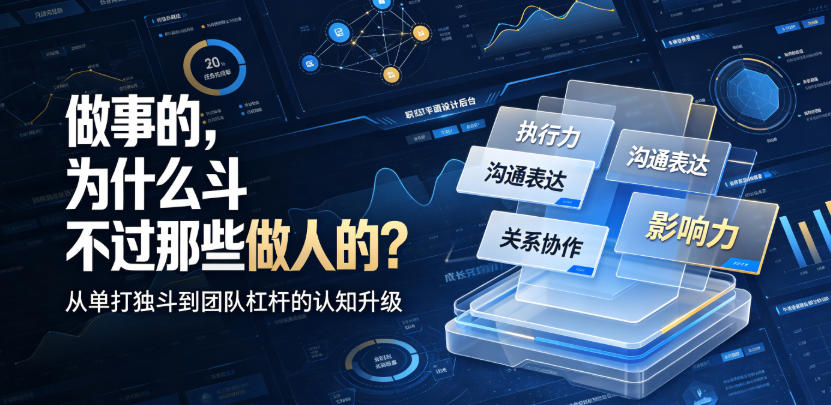 付费文章：做事的，为什么斗不过那些做人的？-离锋创库
