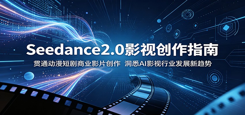 Seedance2.0影视创作指南:贯通动漫短剧商业影片创作,洞悉AI影视行业发展新趋势-离锋创库