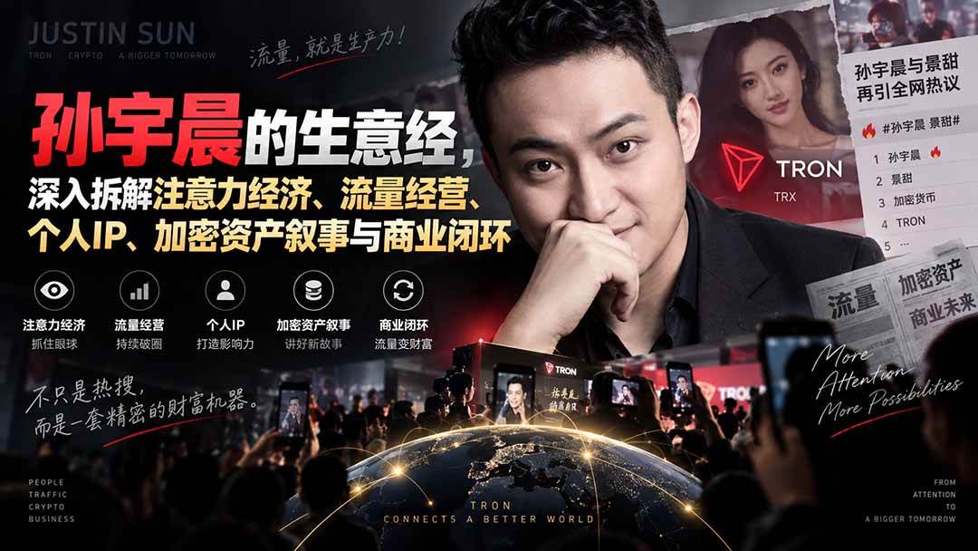 (20290期)某星球精华文章——孙宇晨的生意经,深入拆解注意力经济、流量经营、个人IP、加密资产叙事与商业闭环 (20290期)某星球精华文章——孙宇晨的生意经,深入拆解注意力经济、流量经营、个人IP、加密资产叙事与商业闭环
