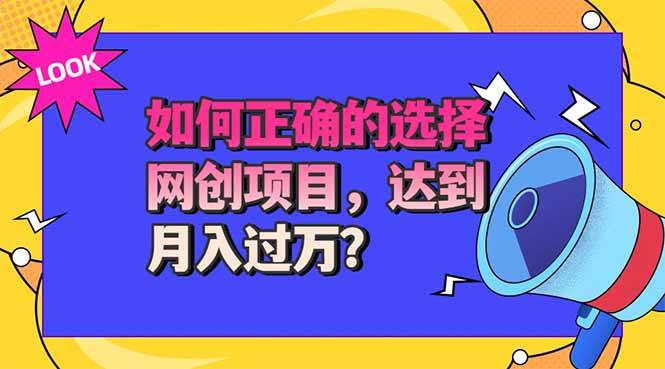 （20234期）选择大于努力！选对项目才能实现月入过万，才能避免成为绿油油的韭菜-离锋创库