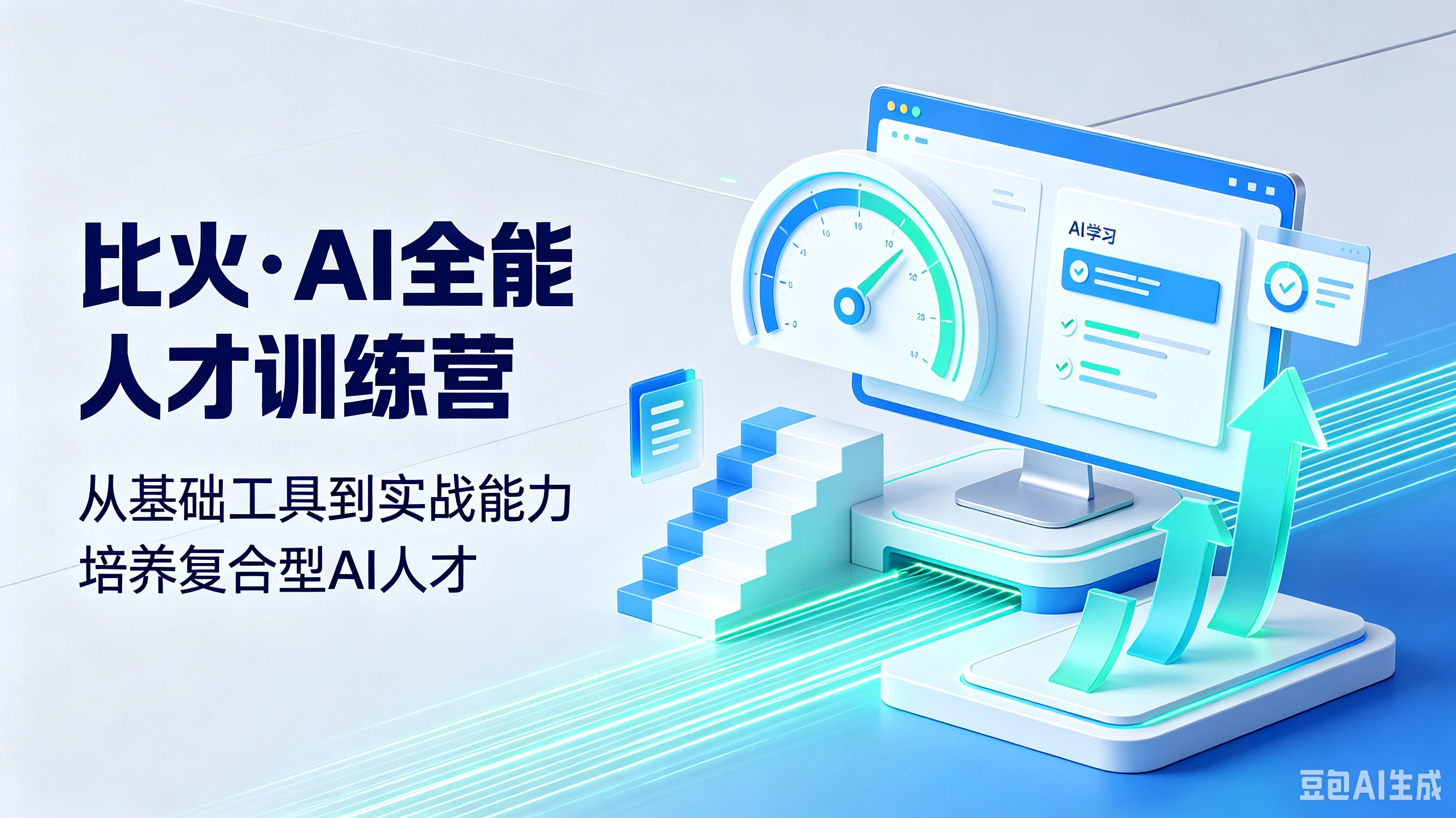 【精】比火·AI全能人才训练营，从基础工具到实战能力，培养复合型AI人才-离锋创库