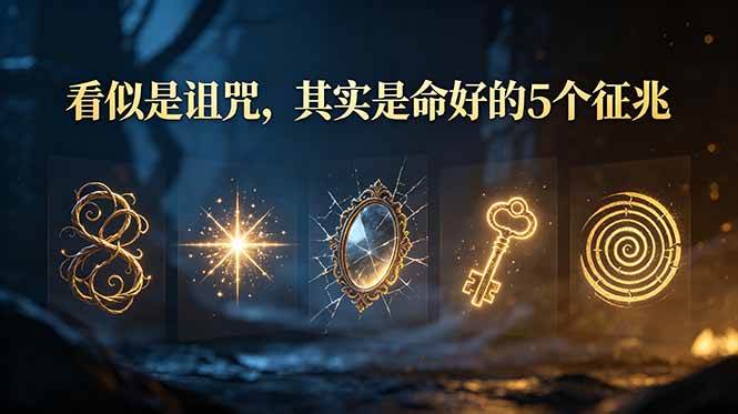 （19089期）付费文章：看似是诅咒，其实是命好的5个征兆-离锋创库
