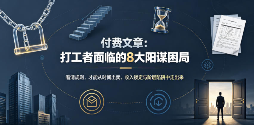 付费文章:打工者面临的8大阳谋困局-离锋创库