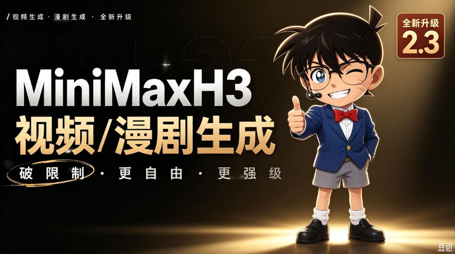 【MiniMaxH3一键懒人整合包】AI视频/漫剧生成工具，支持30_40_50显卡，ComfyUI整合包安装部署！最低8g显存也能跑！-离锋创库