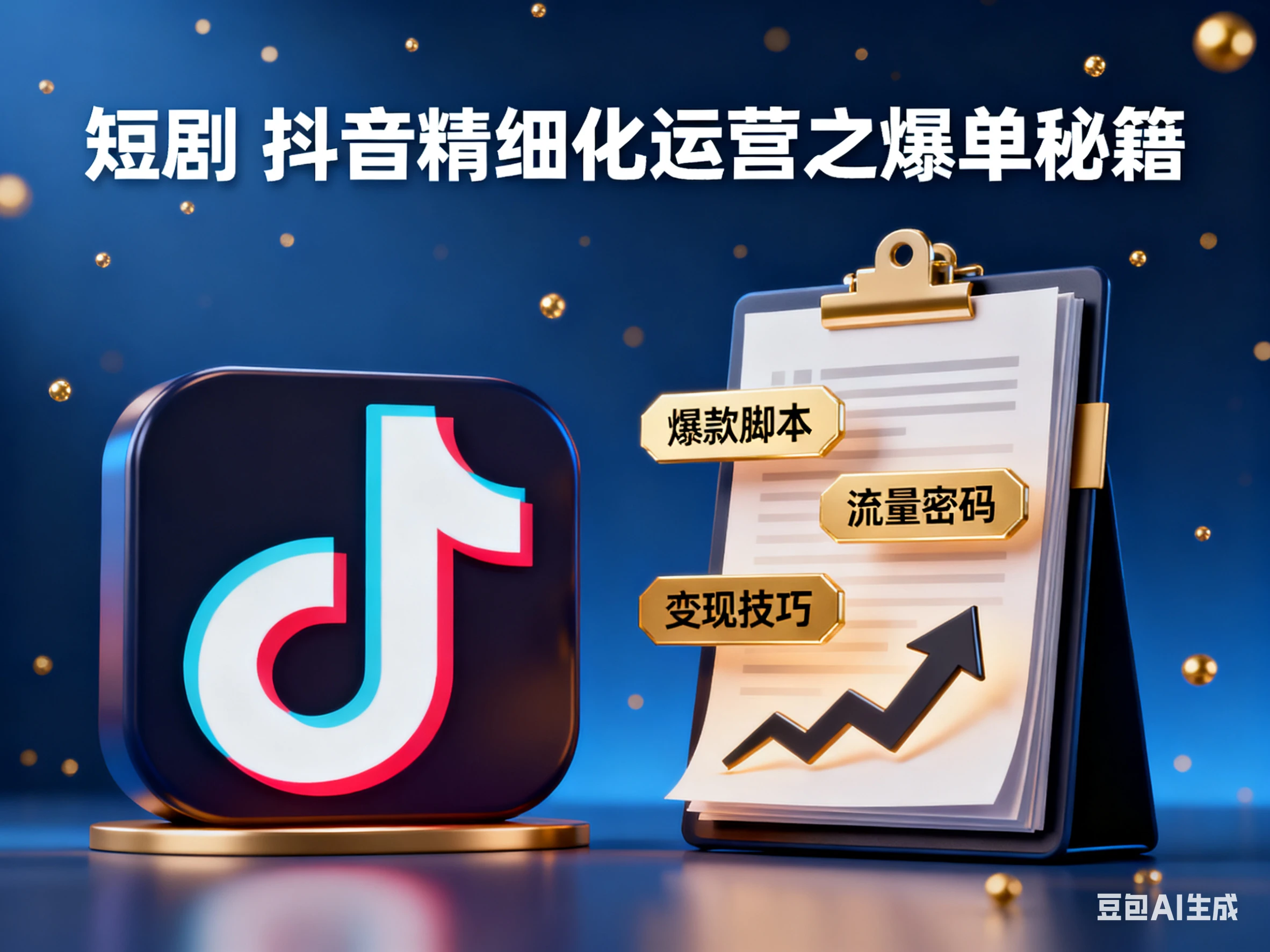 短剧 抖音精细化运营之爆单秘籍-离锋创库