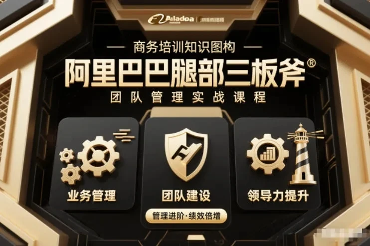 【精】团队管理必学课程系列，阿里巴巴“腿部三板斧”-离锋创库