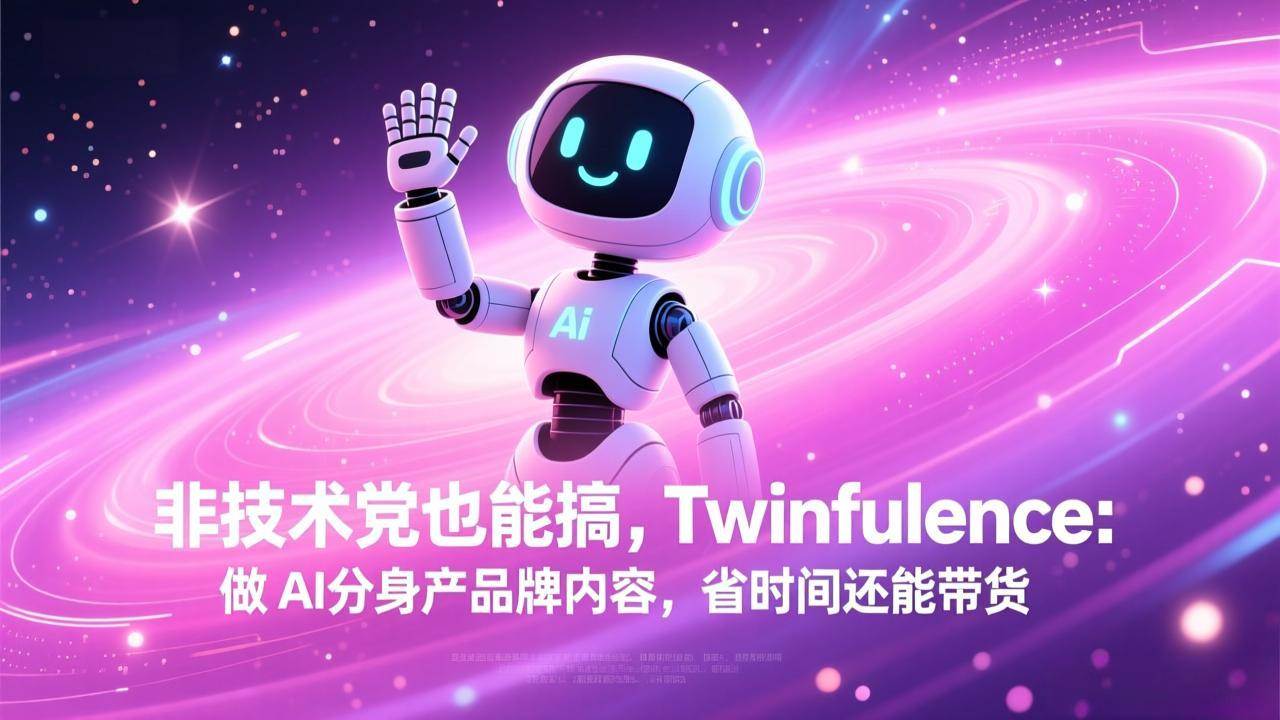 (17381期)非技术党也能搞!Twinfluence:做 AI 分身产品牌内容,省时间还能带货 (17381期)非技术党也能搞!Twinfluence:做 AI 分身产品牌内容,省时间还能带货