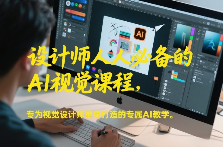 设计师人人必备的AI视觉课程，专为视觉设计师量身打造的专属AI教学-离锋创库