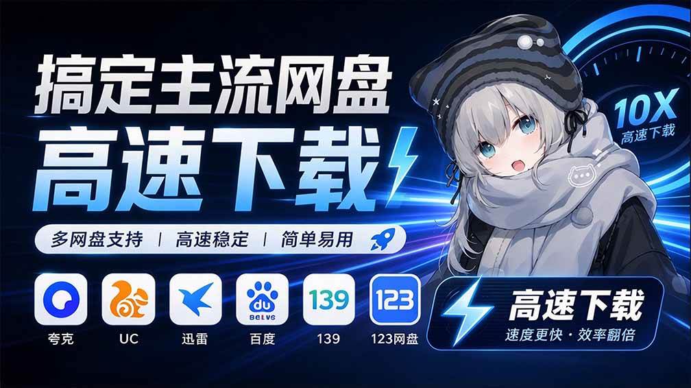 (20968期)支持多久主流网盘平台并解析高速下载,Github上最新的开源工具!永久免费使用,YunX云析桌面版-离锋创库