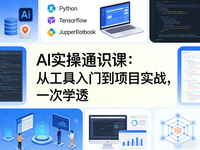 AI实操通识课，从工具入门到项目实战，一次学透-离锋创库