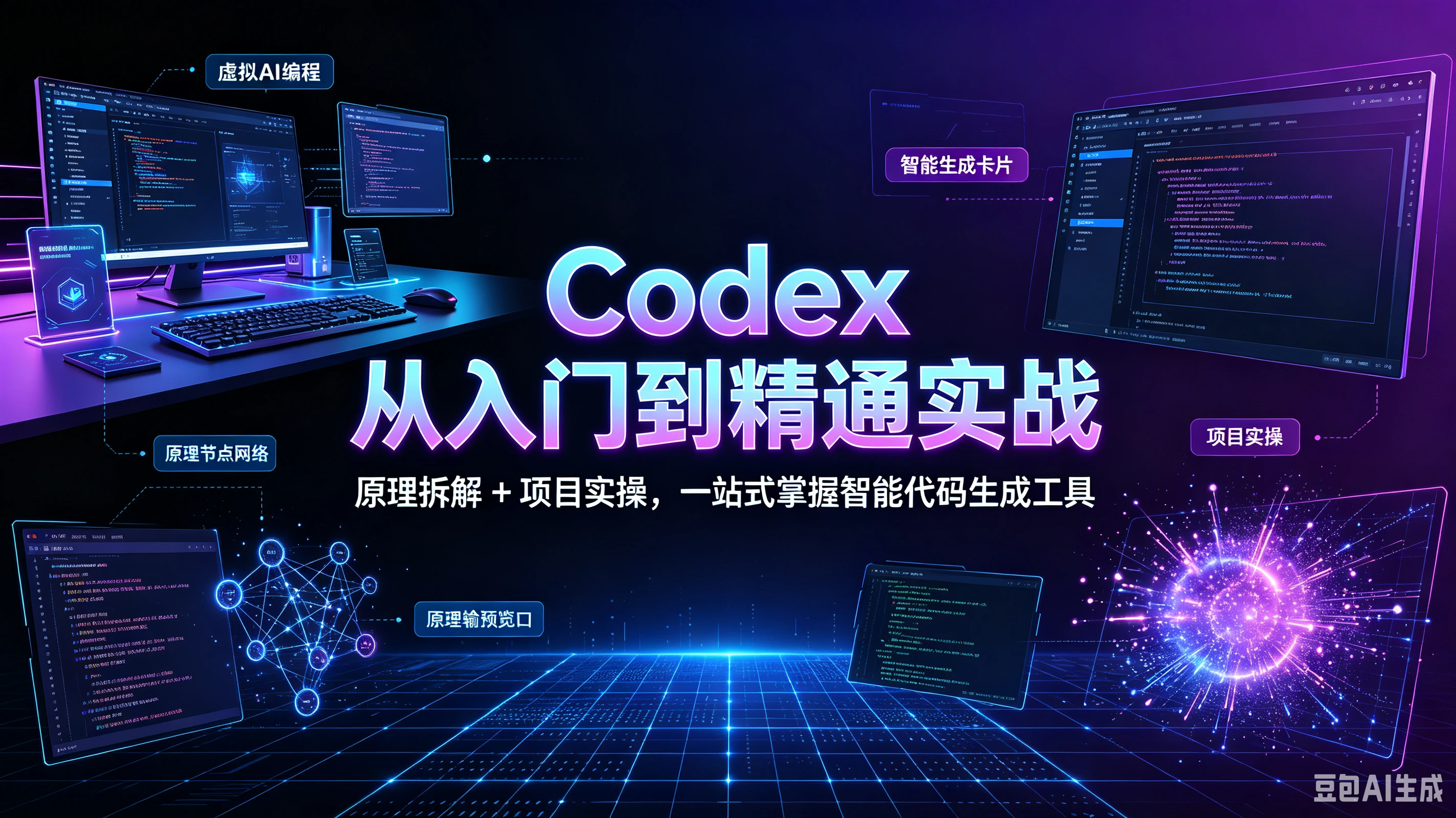 【精】Codex 从入门到精通实战,原理拆解 + 项目实操,一站式掌握智能代码生成工具 【精】Codex 从入门到精通实战,原理拆解 + 项目实操,一站式掌握智能代码生成工具