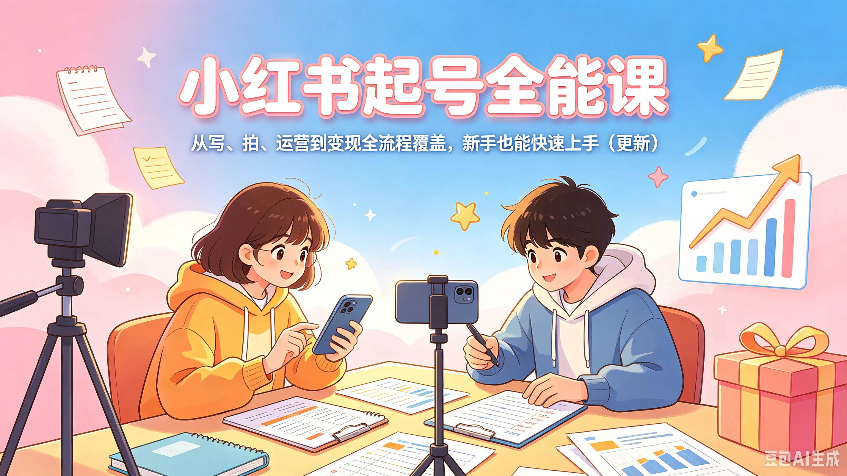 【精】小红书起号全能课,从写、拍、运营到变现全流程覆盖,新手也能快速上手(更新) 【精】小红书起号全能课,从写、拍、运营到变现全流程覆盖,新手也能快速上手(更新)