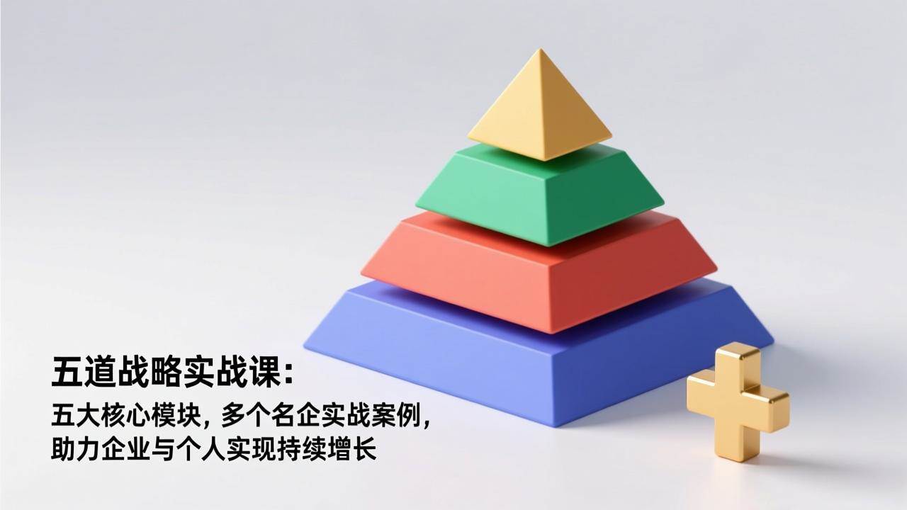 （17095期）五道战略实战课：五大核心模块，多个名企实战案例，助力企业与个人实现持续增长-离锋创库