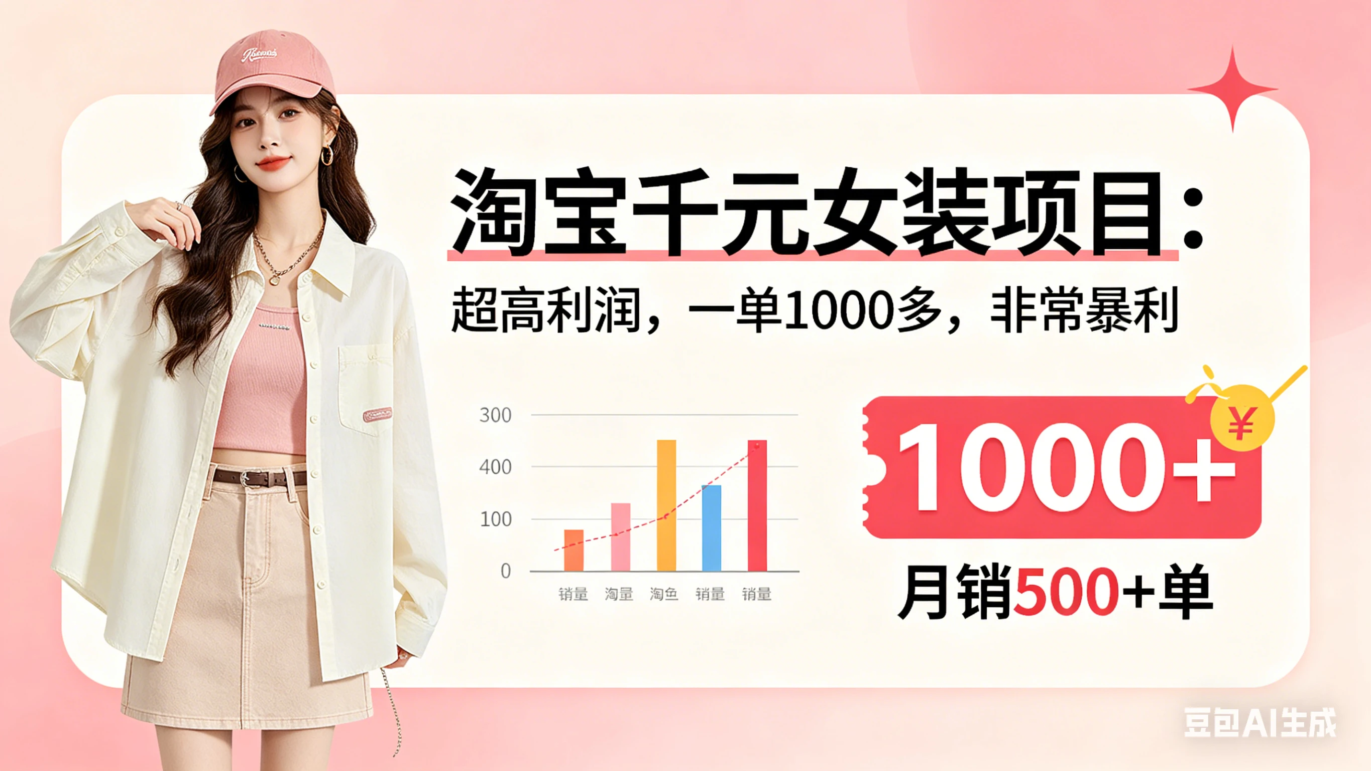 【精】淘宝千元女装项目：超高利润，一单1000多，非常暴利！-离锋创库