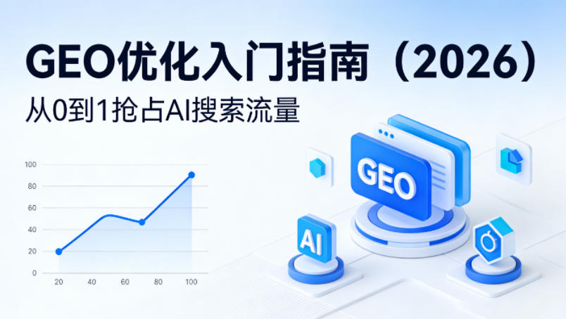 【最新】GEO优化入门指南(2026),从0到1抢占AI搜索流量-离锋创库