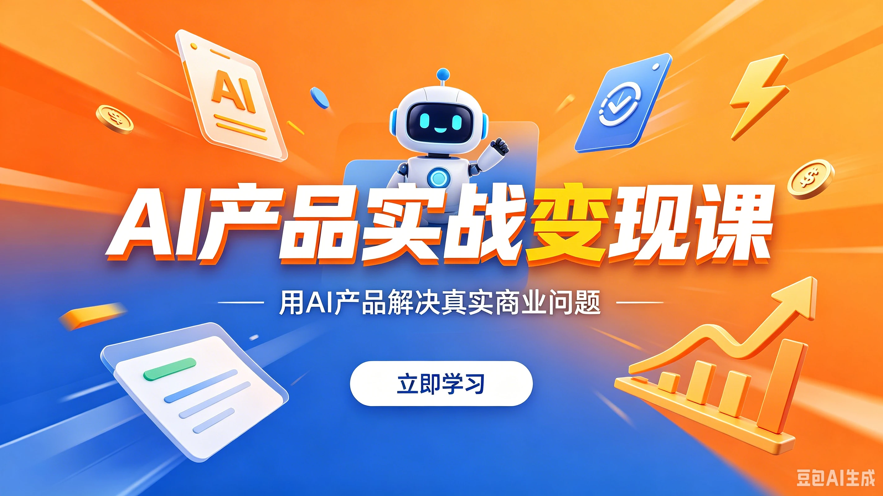 【精】AI产品实战变现课，用AI产品解决真实商业问题-离锋创库