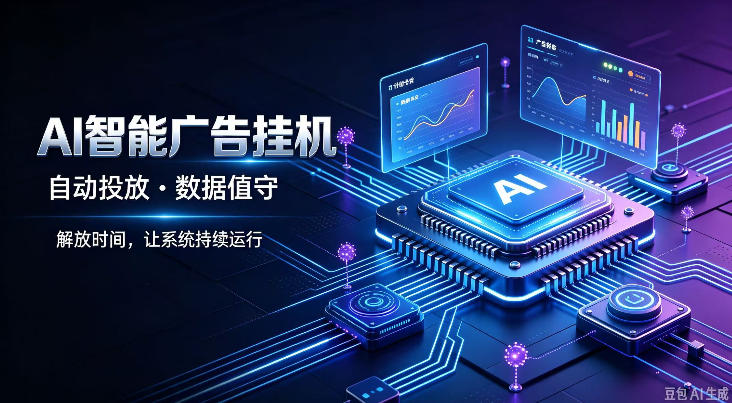 AI智能广告挂G｜全自动广告任务运营项目拆解，解放时间解放双手，让系统持续运行【揭秘】-离锋创库