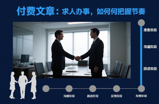 付费文章：求人办事，如何把握节奏-离锋创库