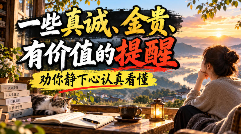 付费文章:一些真诚、金贵、有价值的提醒,劝你静下心认真看懂-离锋创库