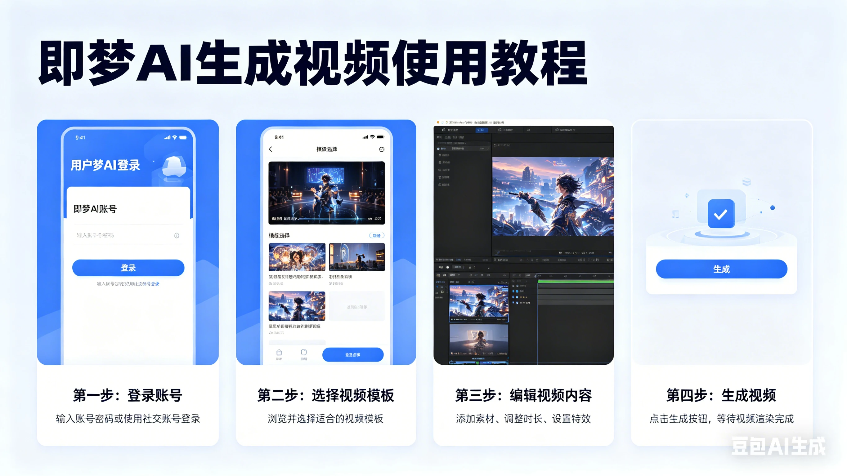 即梦AI生成视频使用教程-离锋创库