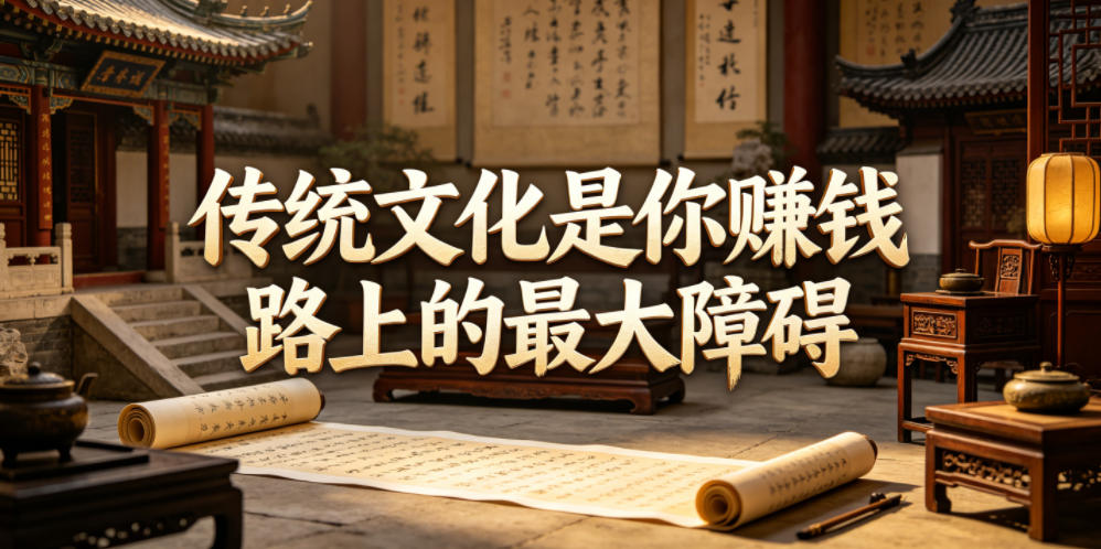 付费文章：传统文化是你賺钱路上的最大障碍-离锋创库