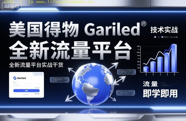 美国得物Gariled技术实战,全新流量平台实战干货,即学即用