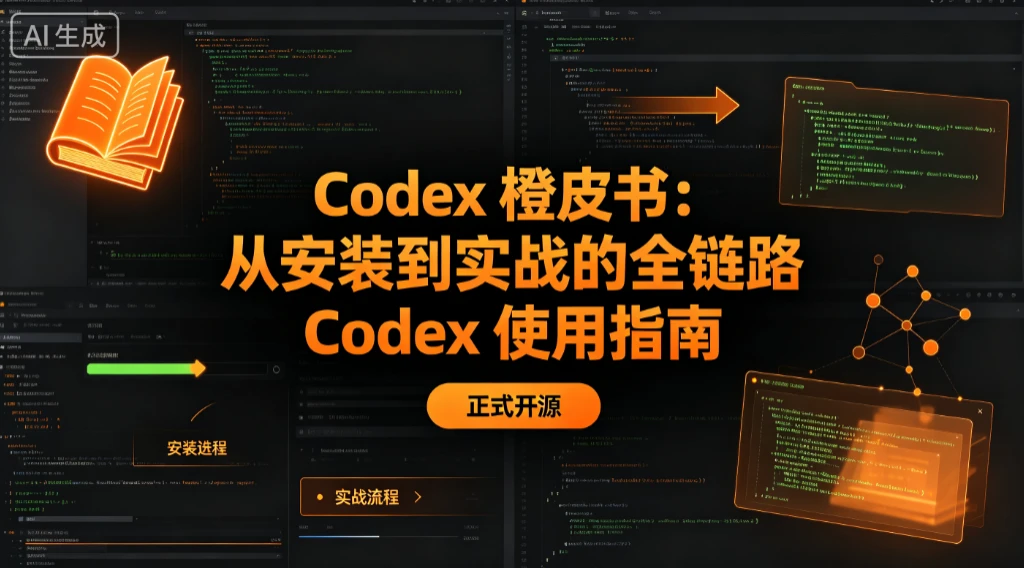 【精】Codex 橙皮书:从安装到实战的全链路 Codex 使用指南正式开源-离锋创库