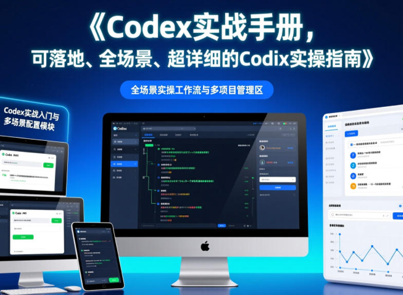Codex实战手册，可落地、全场景、超详细的Codex实操指南-离锋创库