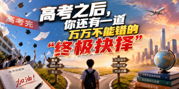 付费文章：高考之后，你还有一道万万不能错的“终极抉择”-离锋创库