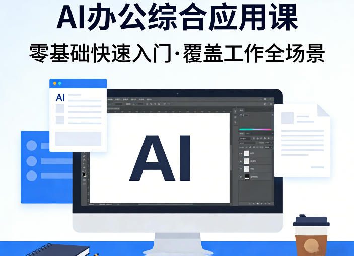 AI办公综合应用课，零基础快速入门，覆盖了工作中各种应用场景-离锋创库