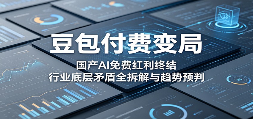 豆包付费变局：国产AI免费红利终结，行业底层矛盾全拆解与趋势预判-离锋创库