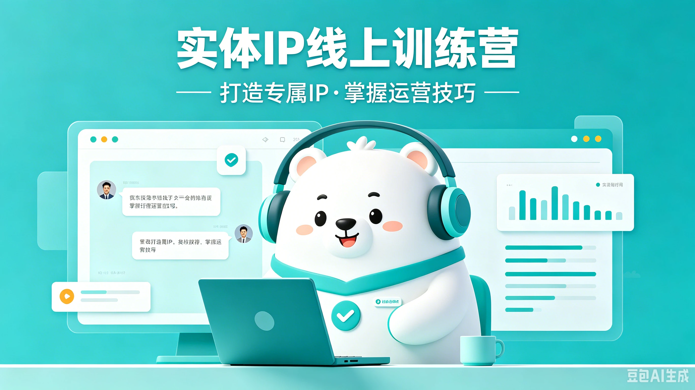 【精】实体IP线上训练营，打造专属IP·掌握运营技巧-离锋创库