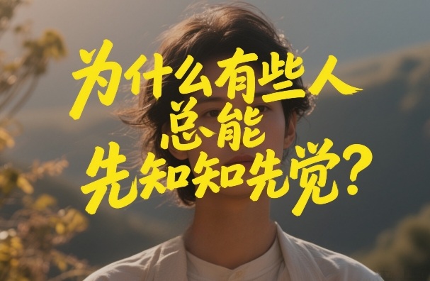 付费文章：为什么有些人总能先知先觉？-离锋创库