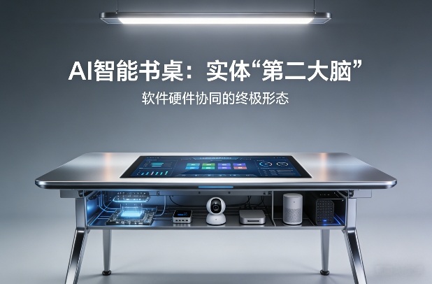AI智能书桌搭建，构建你的实体“第二大脑”，软件硬件协同的终极形态-离锋创库