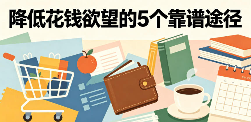 付费文章:降低花钱欲望的5个靠谱途径-离锋创库