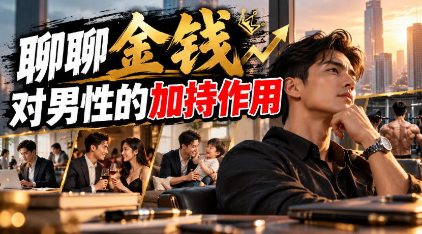 某公众号付费文章：聊聊金钱对男性的加持作用-离锋创库