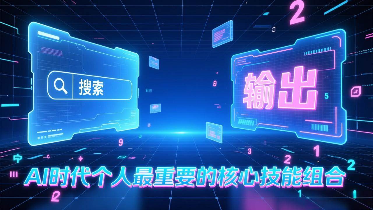 （17074期）付费文章：AI时代个人最重要的核心技能组合：“输出能力”和“搜索能力”-离锋创库