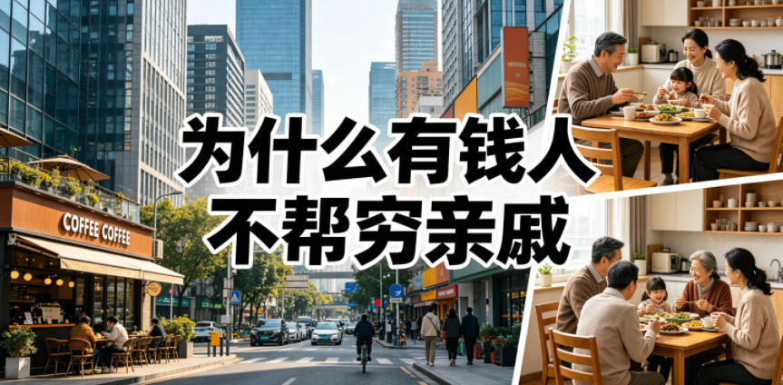付费文章：为什么有钱人不帮穷亲戚？-离锋创库