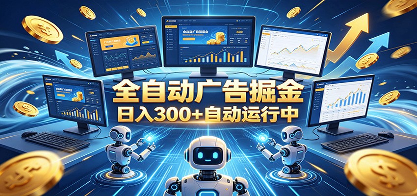 自动广告G机，日入300+，正规平台，广告浏览获益，时间自由，适合各类人群日常增收-离锋创库