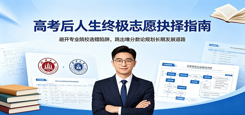 高考后人生终极志愿抉择指南：避开专业院校选错陷阱，跳出唯分数论规划长期发展道路-离锋创库