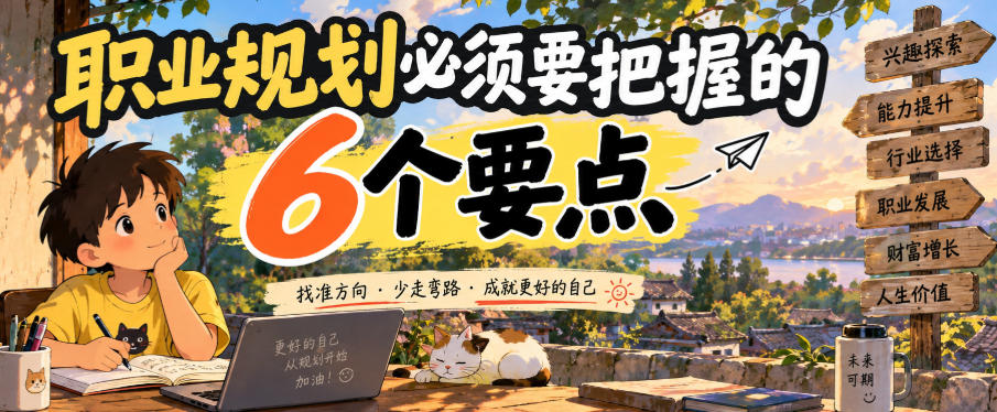 付费文章：职业规划必须要把握的6个要点-离锋创库